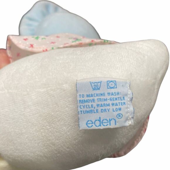 EDEN Vintage Mother Goose Duck Plush Stuffed Animal Easter - Picture 6 of 9